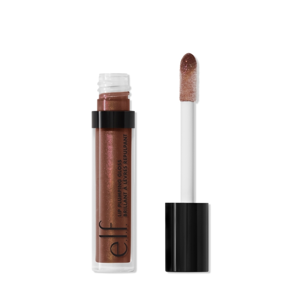 ELF Lip Plumping Gloss Shade: Chocolate Glaze 🤎✨ 🆕